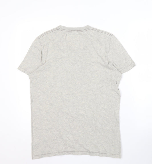 Abercrombie & Fitch Grey T-Shirt S Men's Graphic