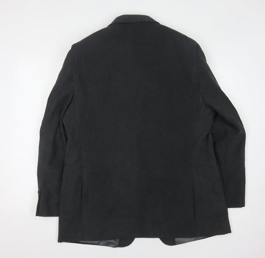 Mens UK Size 44 The Savile Row Company Regular Black Suit Jacket