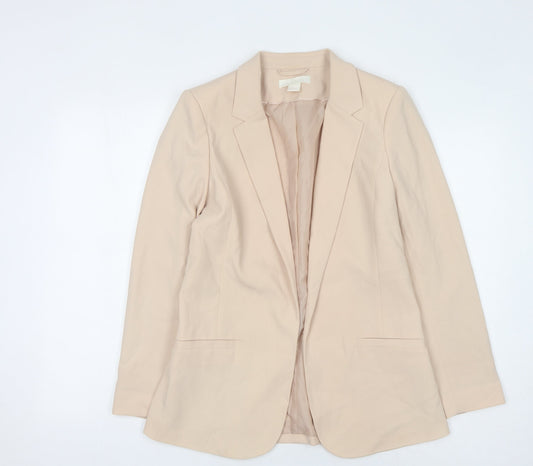 Womens UK Size 10 H&M Regular Beige Blazer