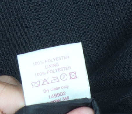 Bonmarché Women's Plus Size Black Long Blazer