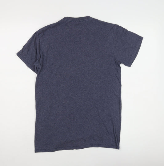 Marvel Captain America Men's Blue S T-Shirt