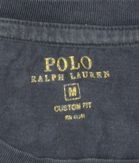 Polo Ralph Lauren Men's Blue M T-Shirt - Classic Style