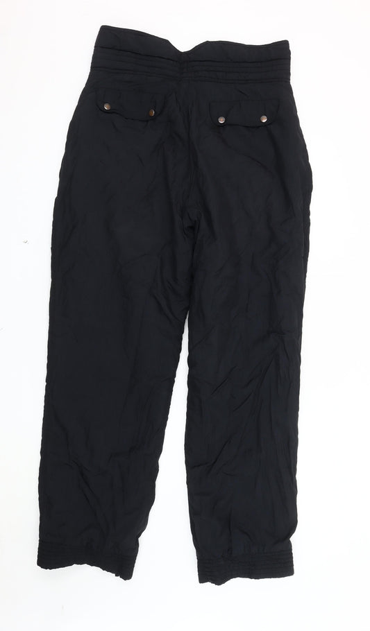 Rodeo Men's Black Nylon Trousers Size 16