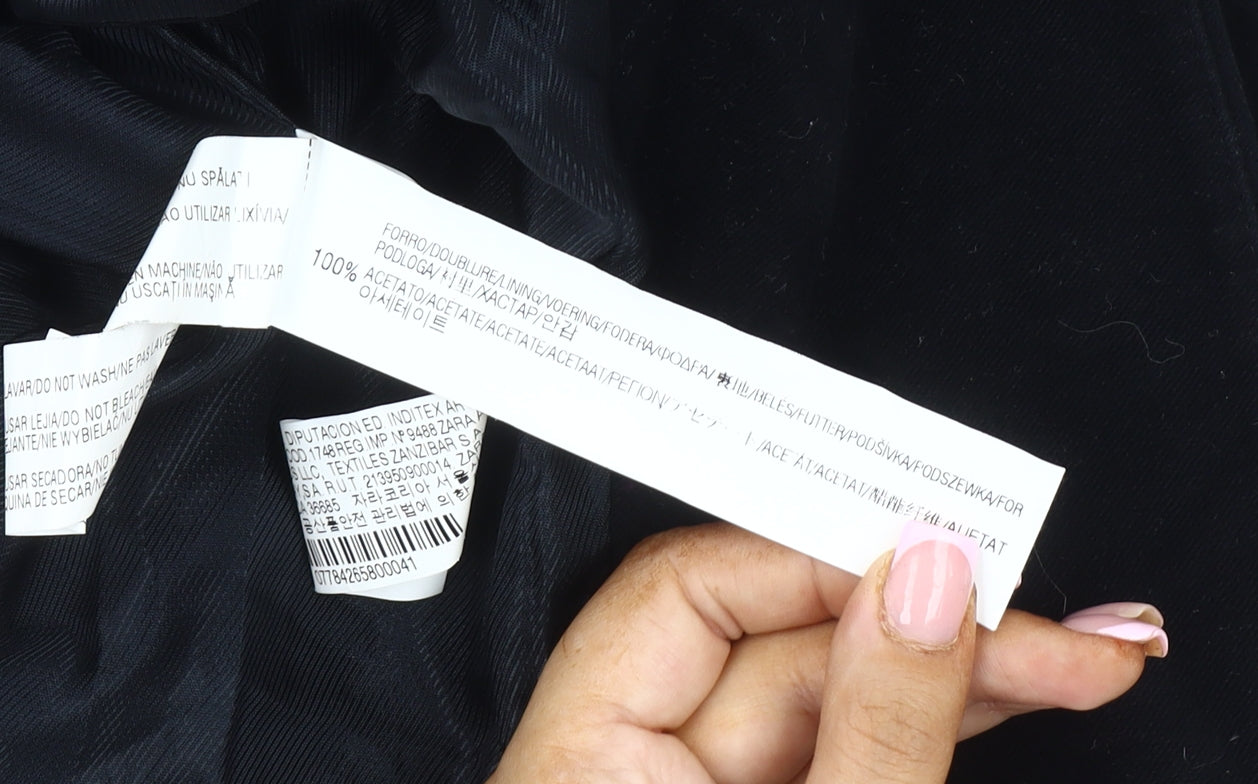 Zara Basic Women's Black Blazer Size 14