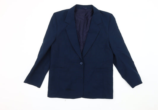 Additional front view of C&A Women's Blue Blazer, size 10