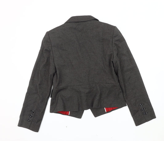 Marks and Spencer Women's Grey Blazer, Size 10, Business/Casual
