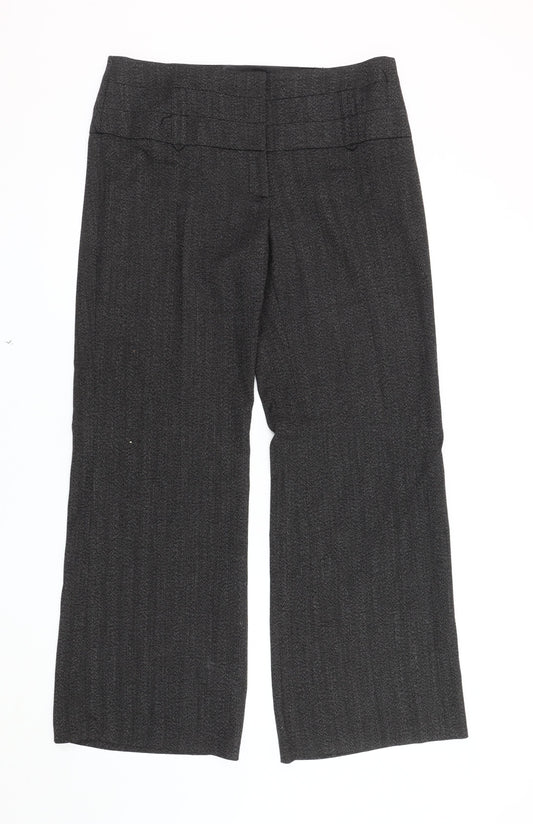 Womens UK Size 14 Dorothy Perkins Regular Fit Business Formal Black Trousers