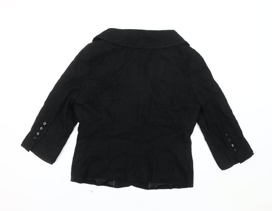 Hobbs Women's Black Blazer Size 12 Classic