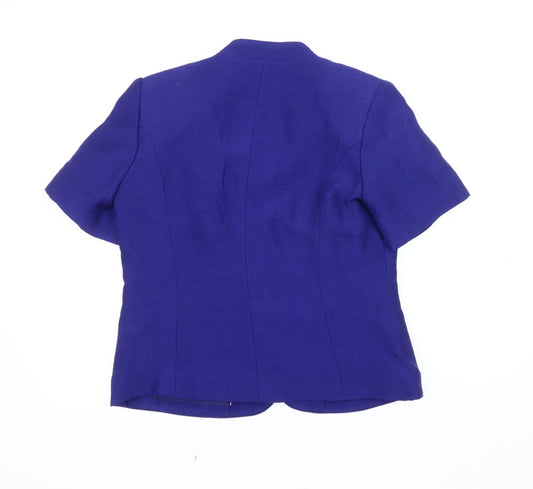 Eastex Women's Blue Suit Jacket Size 10