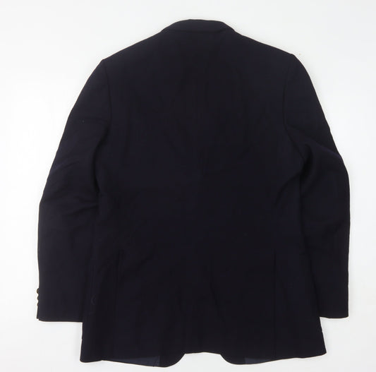 Mens UK Size 40 The Label Regular Blue Suit Jacket