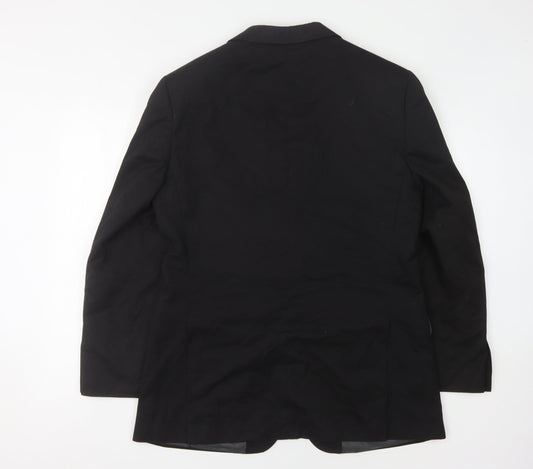 Mens UK Size 40 Marks and Spencer Regular Black Suit Jacket