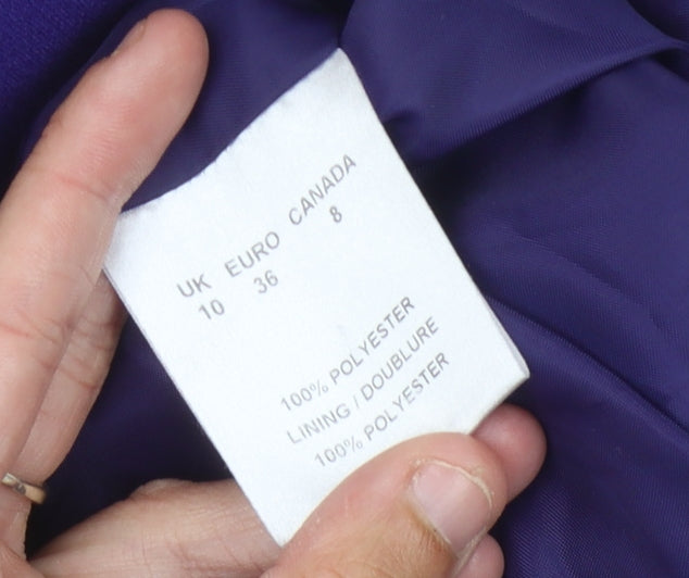 Precis Women's Purple Blazer, Size 10, Business-Ready