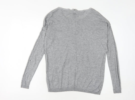 Womens UK Size 8 NEXT Grey Pullover Jumper