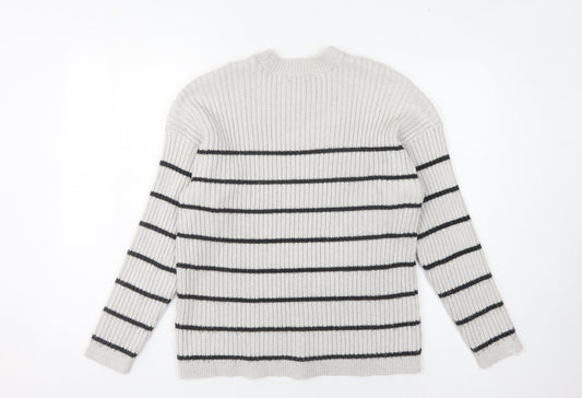 Womens UK Size L Marks and Spencer Grey Pullover Jumper
