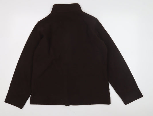 Womens UK Size M EWM Brown Basic Jacket