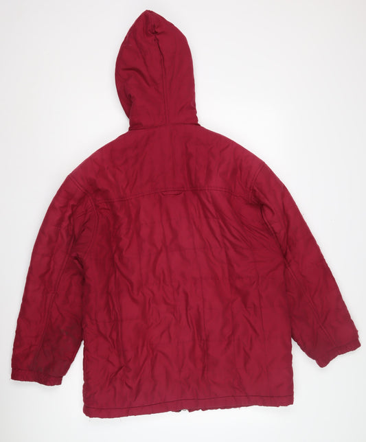 Womens UK Size S Hawkshead Red Puffer Jacket