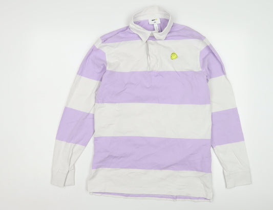 Unisex Adults UK Size S H&M Multicoloured Basic Polo