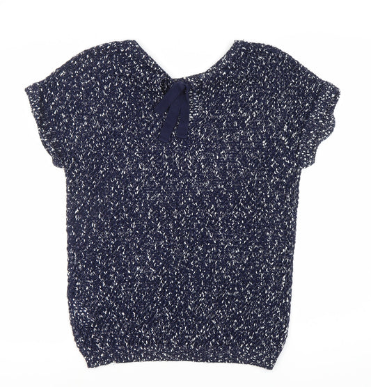 Womens UK Size 12 ESMARA Blue Pullover Jumper