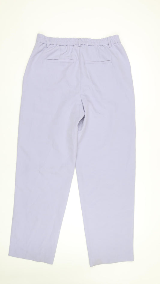 Womens UK Size 14 VILA Purple Trousers