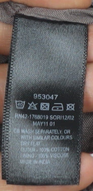 Monsoon Women's Brown Sleeveless Embroidered Dress - Size 12