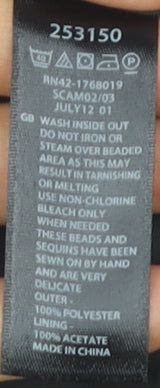 Monsoon Women's Multicoloured Sheath Dress Size 12