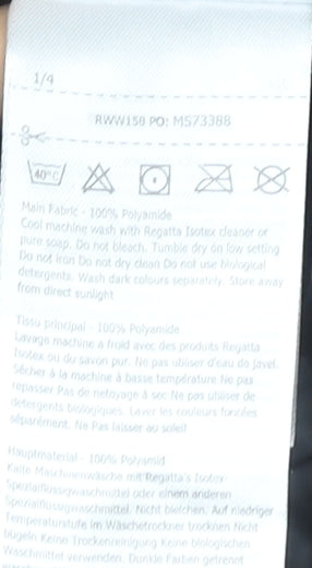 Regatta Men's Black Windbreaker Trousers M