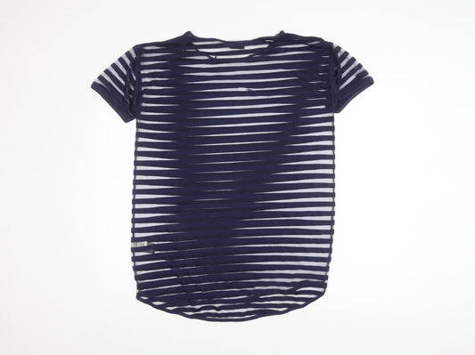 Womens UK Size 8 NEXT Blue Basic T-Shirt