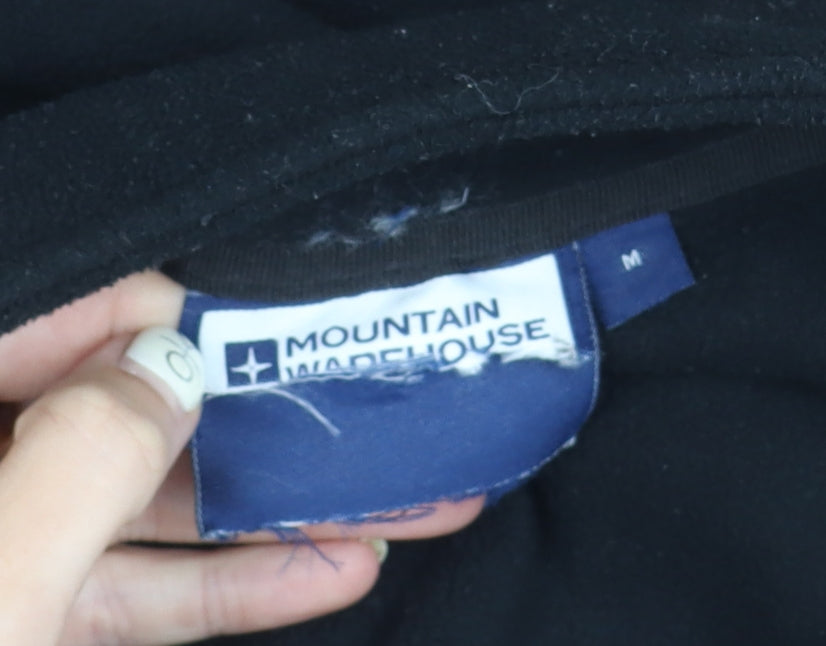 Mens UK Size M Mountain Warehouse Black Basic Jacket