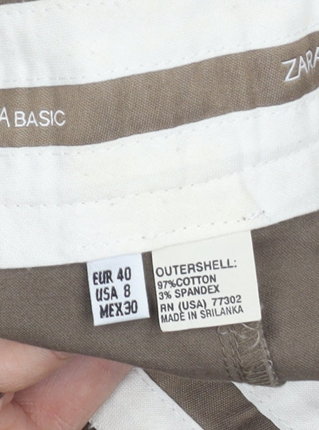 Womens UK Size 12 Zara Basic Straight & Pencil Skirt