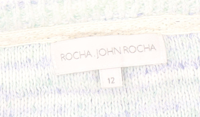 Womens UK Size 12 Rocha John Rocha Multicoloured Pullover Jumper