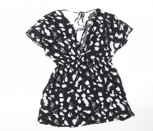 ASOS DESIGN Women's Black Short Dress - Size 10