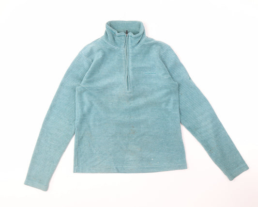 Womens UK Size 10 Craghoppers Blue Full Zip Sweatshirt