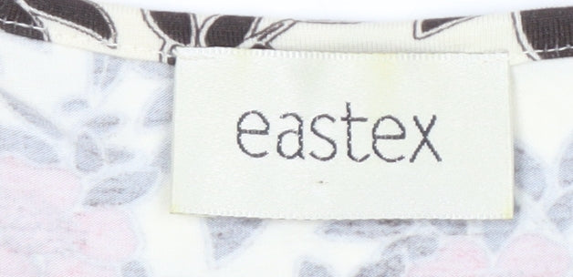 Womens UK Size 16 Eastex Multicoloured Basic T-Shirt