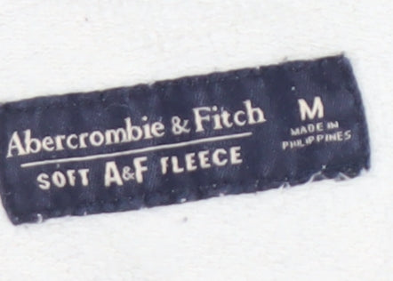 Abercrombie & Fitch Unisex White Sweatshirt M