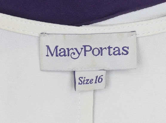 Mary Portas Women's Multicoloured Shift Dress, Size 16