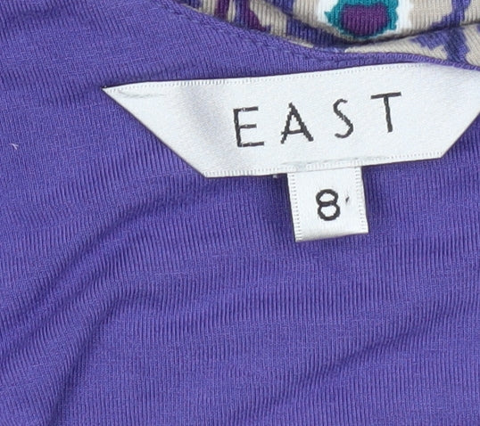 EAST Women's Multicoloured Size 8 Sleeveless Dress