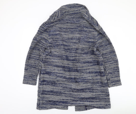 Womens UK Size 14 Marks and Spencer Blue Cardigan Jumper