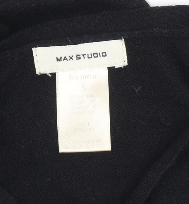 Womens UK Size S Max Studio Black Pullover Jumper