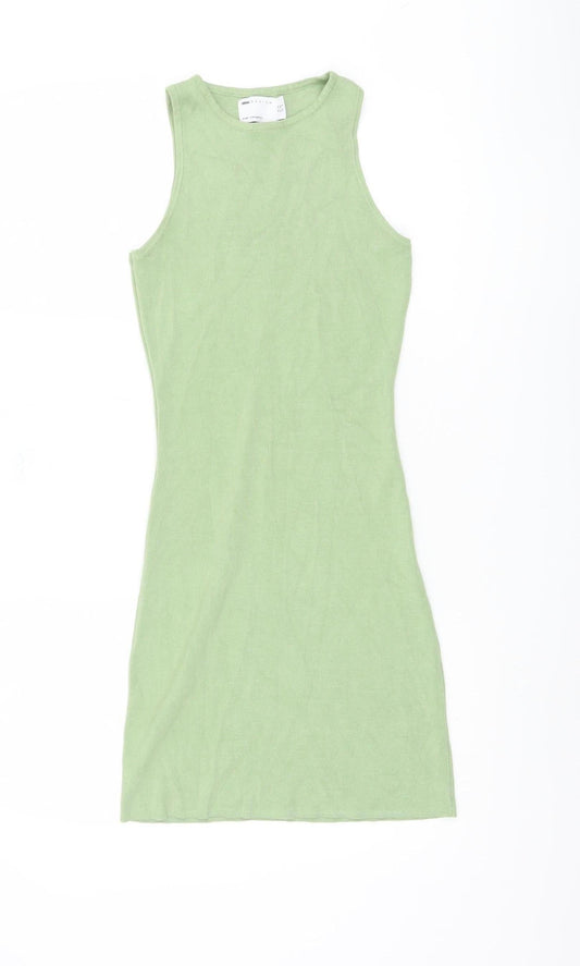 ASOS DESIGN Women's Green Tank Dress, Size 10