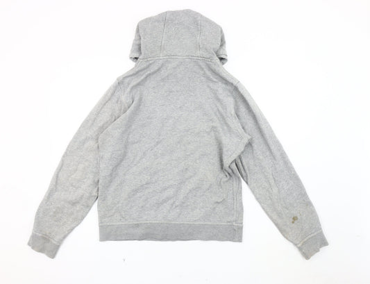 Mens UK Size S Nike Grey Pullover Hoodie