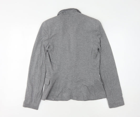 Mango Women Grey XS Classic Blazer