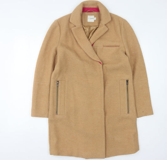 Womens UK Size 10 ASOS Beige Overcoat