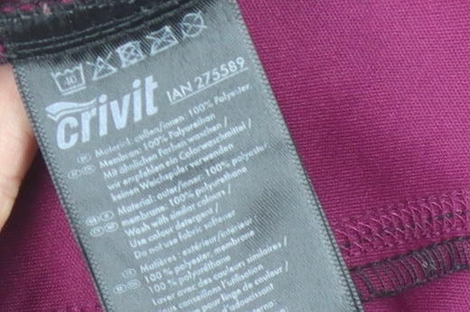 Crivit Women's Black Hooded Jacket Size 12