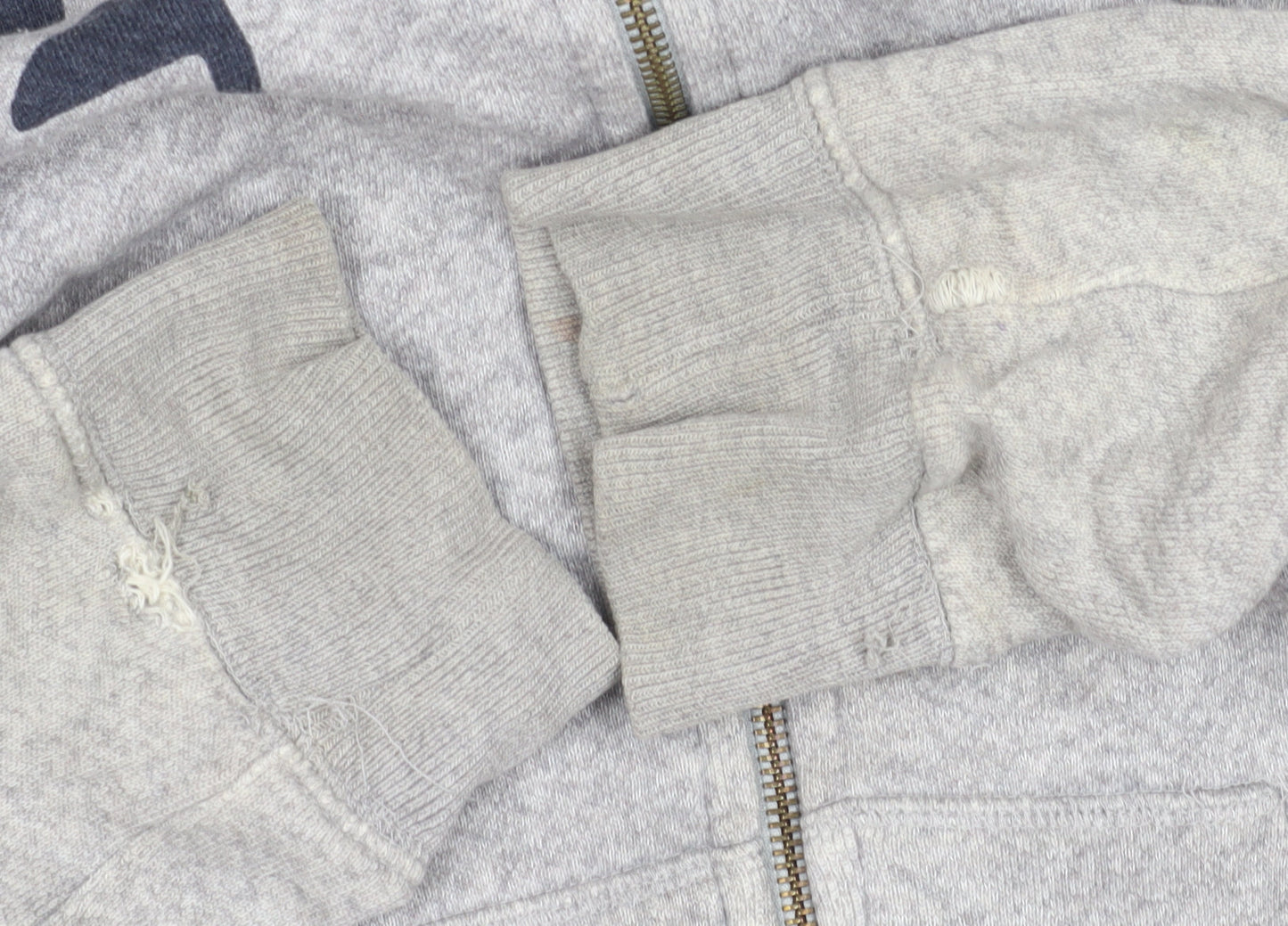 Womens UK Size 12 Jack Wills Grey Full Zip Hoodie
