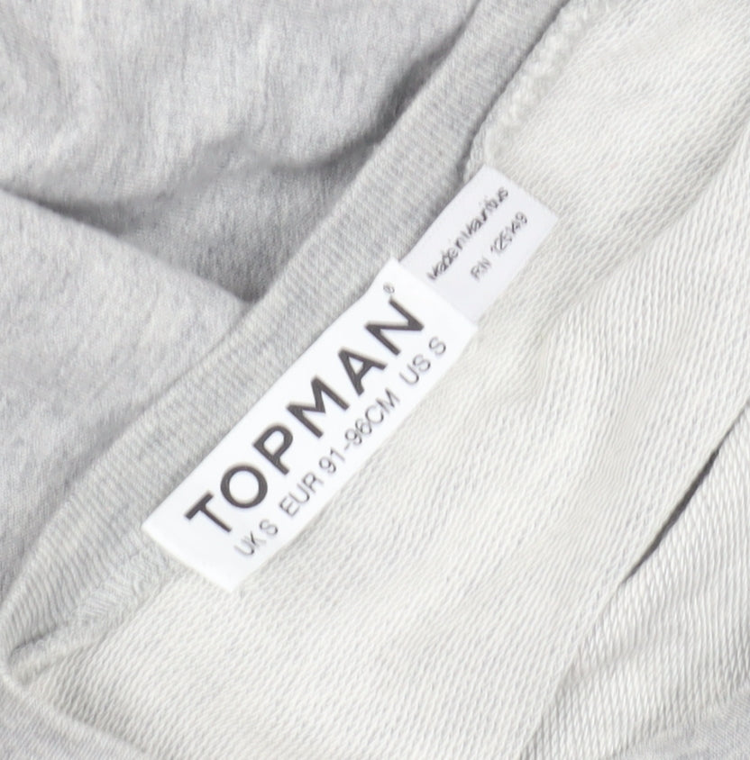 Topman Men’s Grey Cartoon Sweatshirt - Size S