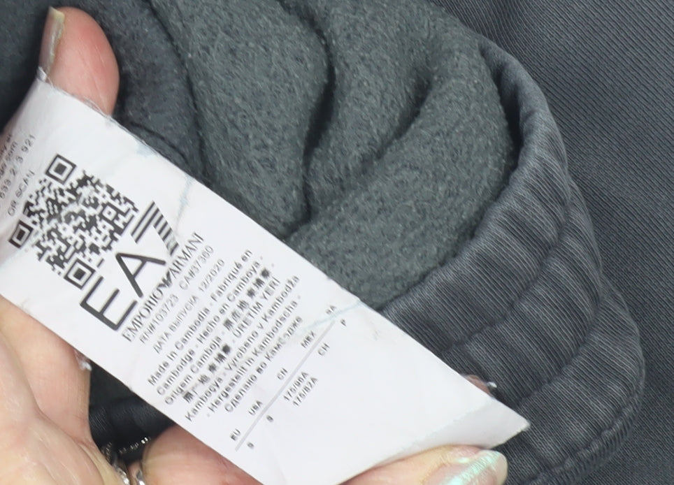 Emporio Armani Men's Grey Joggers, M, Activewear Comfort