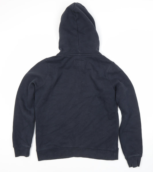 Womens UK Size 10 Jack Wills Black Pullover Hoodie
