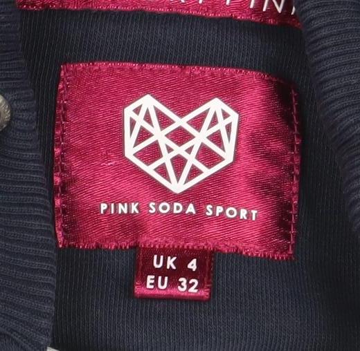 Pink Soda Sport Women's Blue Hoodie Size 4