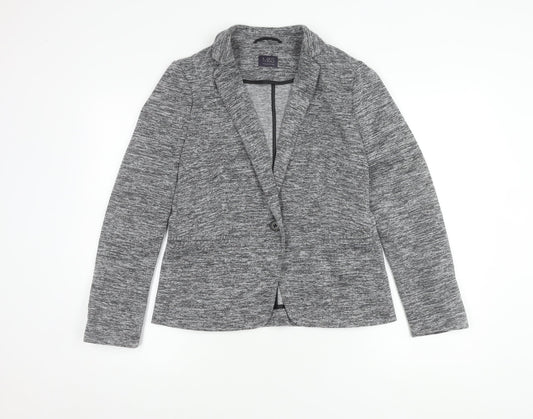 Womens UK Size 12 Marks and Spencer Regular Grey Blazer