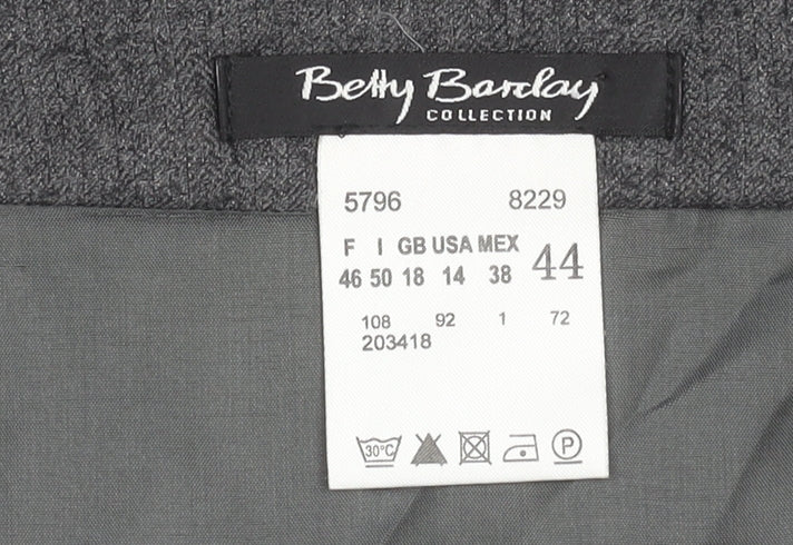 Betty Barclay Women's Grey Skirt Size 16